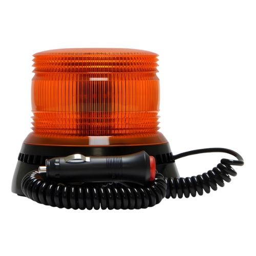 Led Beacon - Amber Colour, Magnetic Base, 12/24v, LAP Electrical - LFB 020